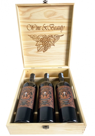 Quà tặng cao cấp 3 chai vang Ý Tolucci 14