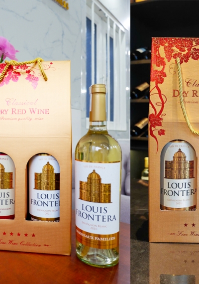 Quà tặng giá rẻ vang Pháp Louis Frontera