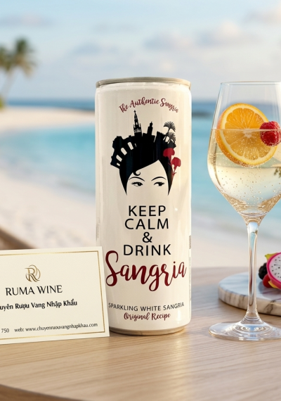 Rượu sparkling Sangria trắng 250ml