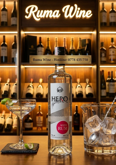 Rượu Hero White Rum