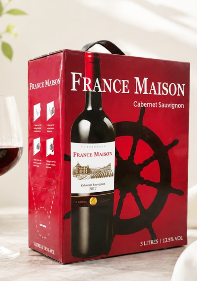 Rượu vang bịch Pháp France Maison 3 lít