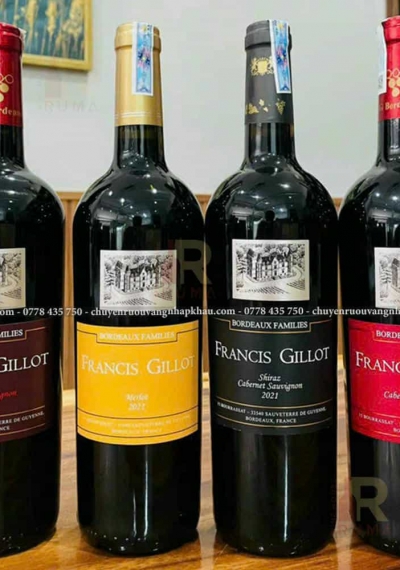 Rượu vang Pháp Francis Gillot