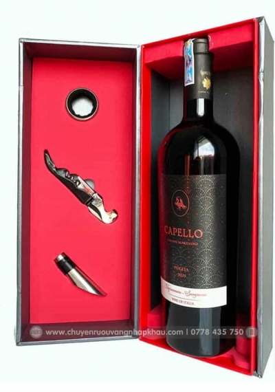 Quà tặng sang trọng vang Ý Capello