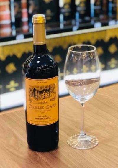 Rượu vang Pháp Chales Gary