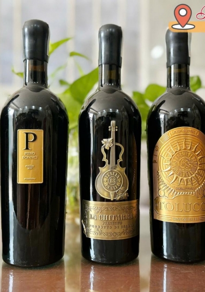 Rượu vang đỏ Ý 17% cao cấp