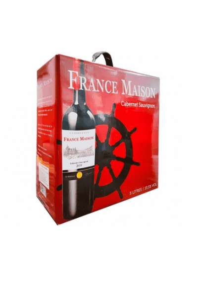 Rượu vang bịch Pháp France Maison 5 lít
