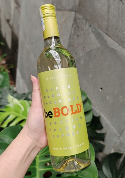 Rượu vang trắng Chile BeBold nhập khẩu nguyên chai