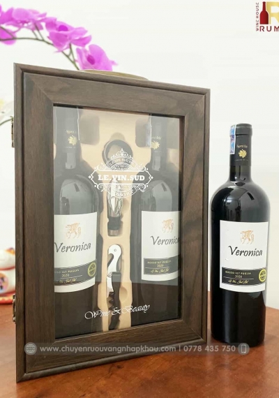 Quà tặng tết doanh nghiệp vang Veronica rosso