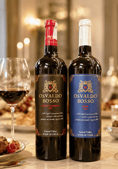 Rượu vang Chile Osvaldo Bosso