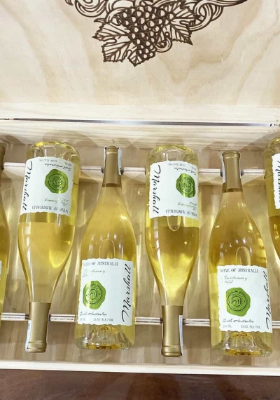 Quà tặng cao cấp 6 chai vang Úc Marshall trắng