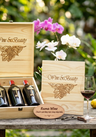 Quà tặng cao cấp 3 chai vang Ý Segreto