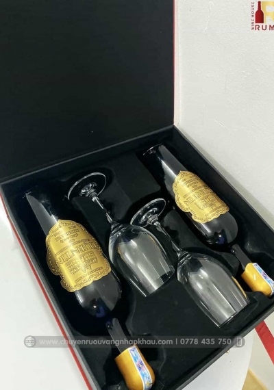 Bộ quà tặng rượu vang tết Quentin