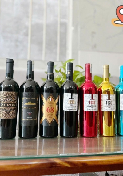 Rượu vang đỏ Ý 14% nhập khẩu