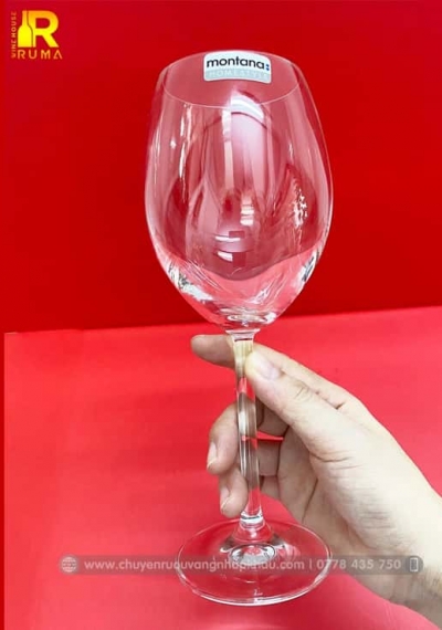 Bộ 6 ly thuỷ tinh uống rượu vang Montana Homestyle 400ml