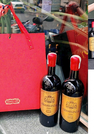 Bộ quà tặng rượu vang tết Gianluca