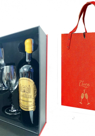 Bộ quà tặng rượu vang tết Amelie