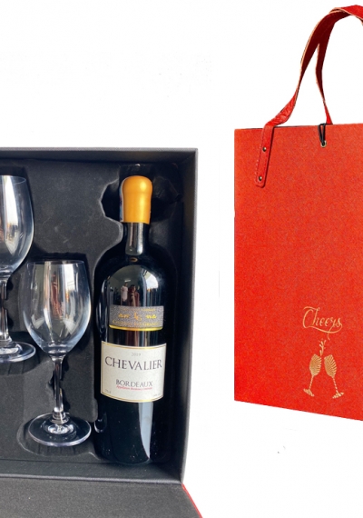 Bộ quà tặng rượu vang tết Chevalier