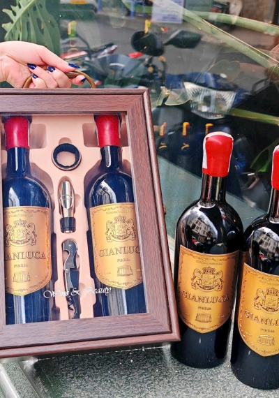 Quà tặng doanh nghiệp cao cấp vang Gianluca