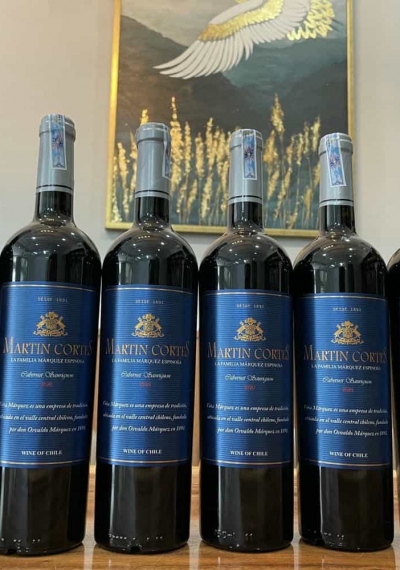 Rượu vang Chile Martin Cortes