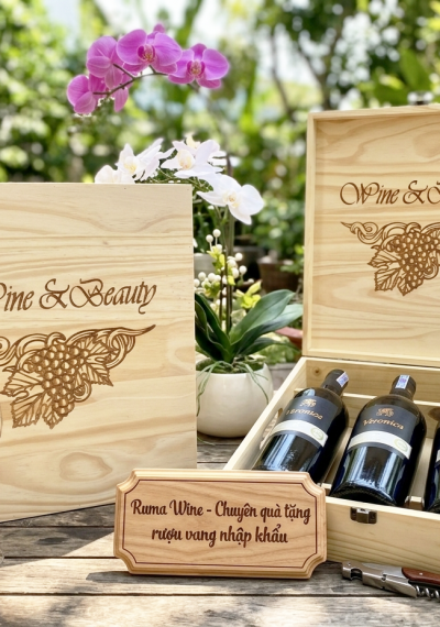 Quà tặng cao cấp 3 chai vang Ý Veronica Semi