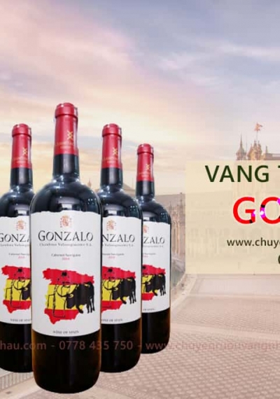 Rượu vang Tây Ban Nha Gonzalo
