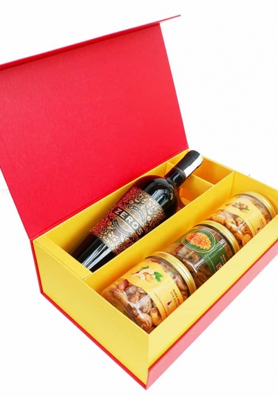 Hộp quà tặng tết rượu vang Ý Zeros