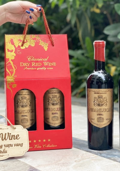 Quà tặng doanh nghiệp giá rẻ vang Gianluca