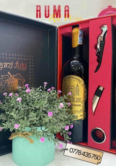 Quà tặng sang trọng 2 chai vang Pháp Amelie