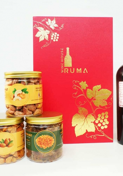 Hộp quà tặng tết rượu vang Ý 1933 Semi Dolce