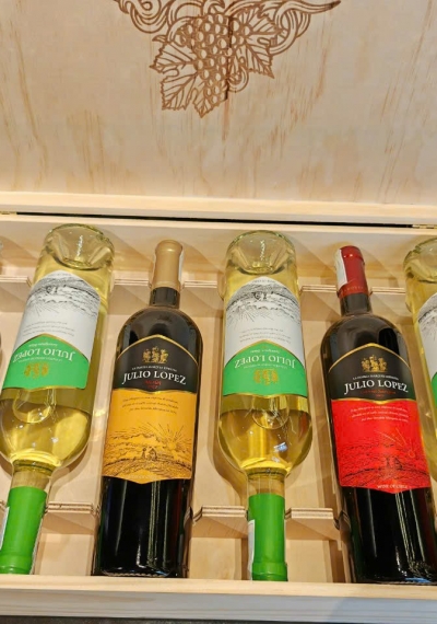 Quà tặng cao cấp 6 chai vang Chile Julio Lopez