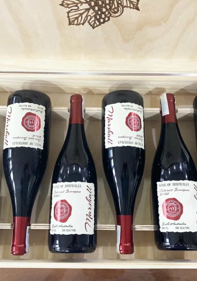 Quà tặng cao cấp 6 chai vang Úc Marshall