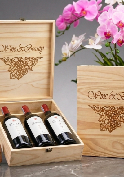 Quà tặng cao cấp 3 chai vang Tây Ban Nha Pamela