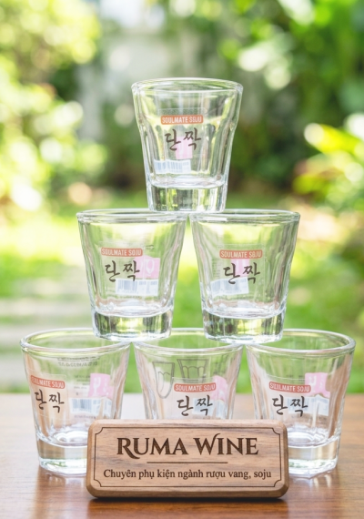 Bộ ly uống rượu Soju 42ml