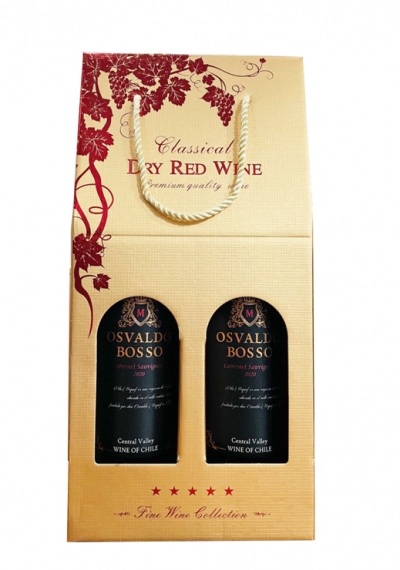 Quà tặng rượu vang giá rẻ Osvaldo Bosso