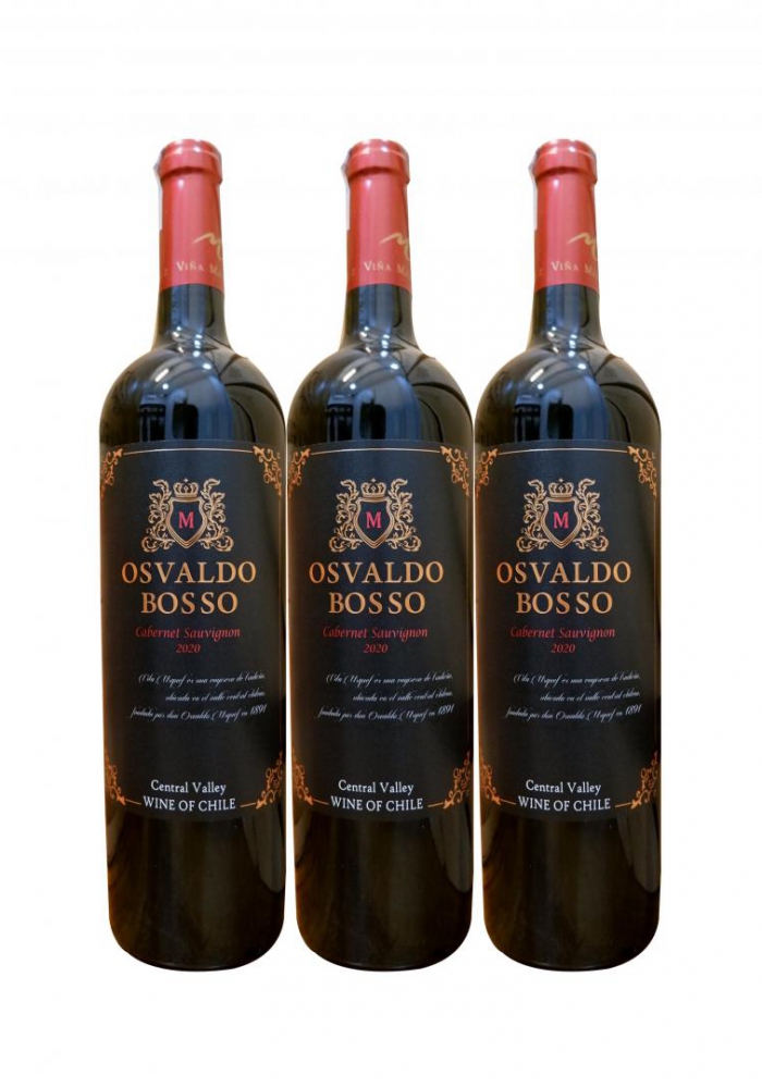 Rượu vang Chile Osvaldo Bosso