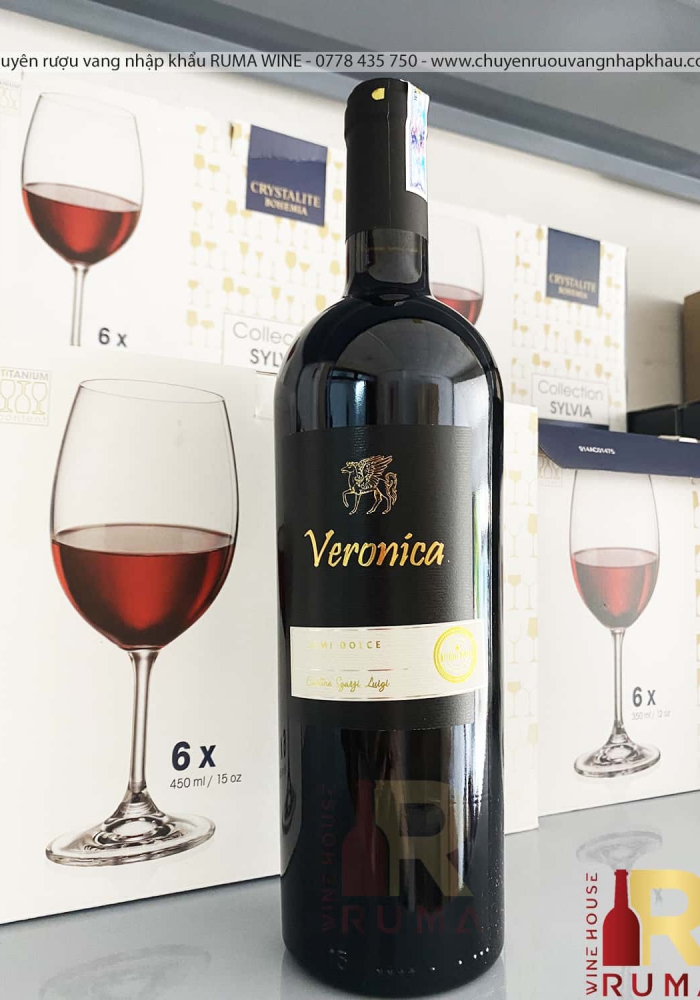 Rượu vang Ý Veronica Semi (vang ngọt)
