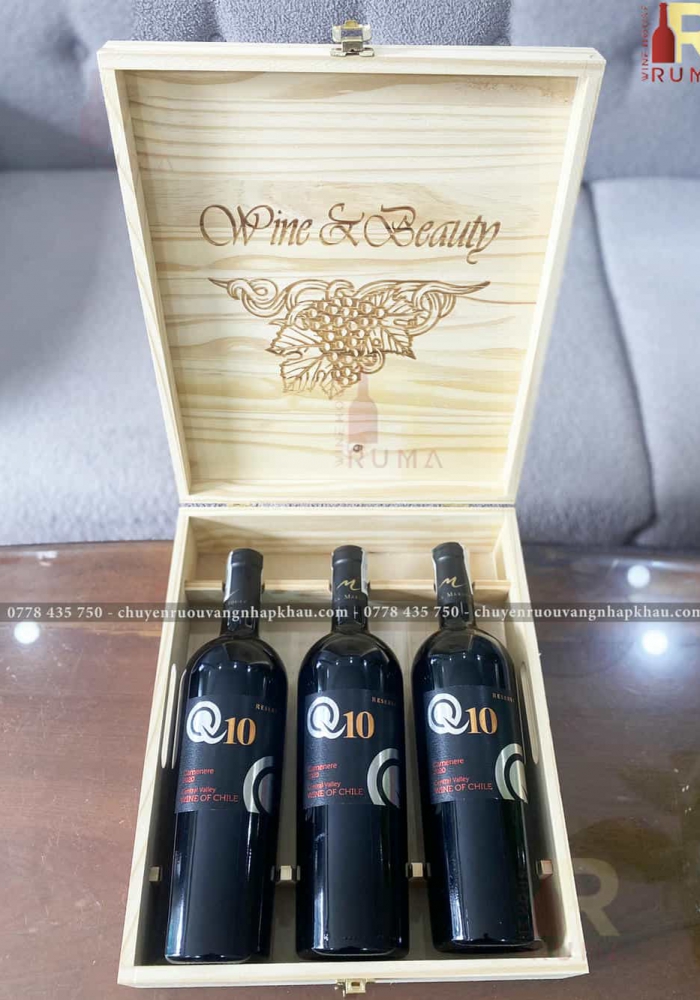 Rượu vang Chile Q10 Reserve