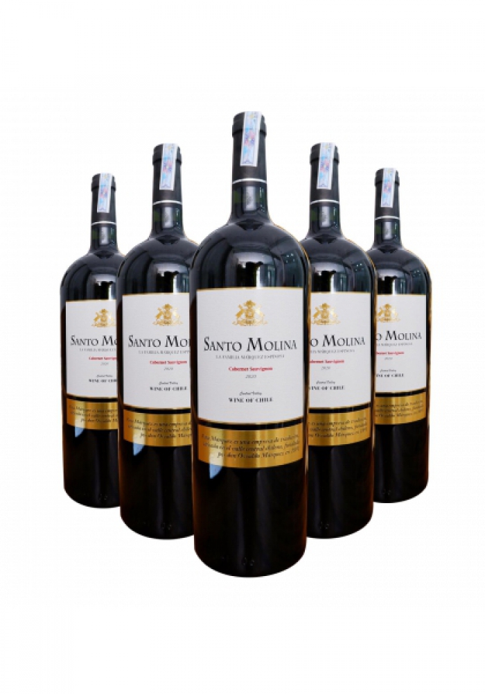 Rượu vang Chile Santo Molina 1.5L