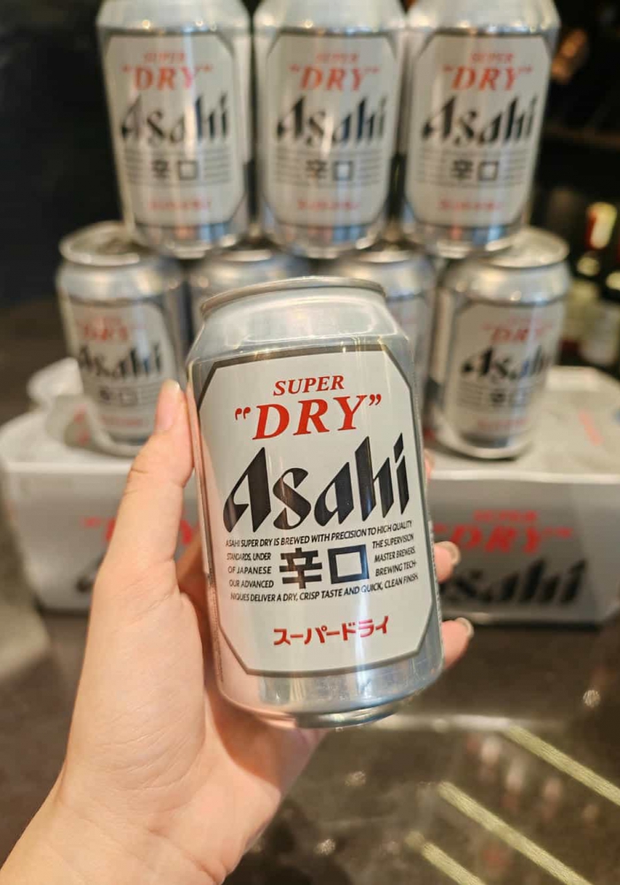 Bia Asahi Nhật Bản 5% - lon 330ml