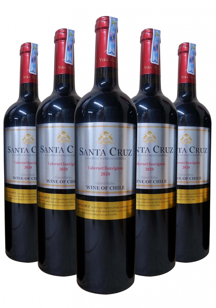 Rượu vang Chile Santa Cruz