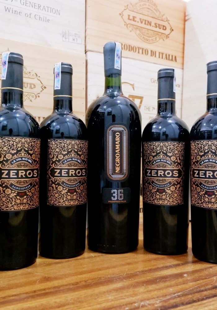 Rượu vang Ý Zeros Sangiovese
