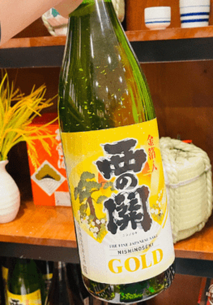 Rượu Sake Nishino Seki Gold Leaf 1800ml