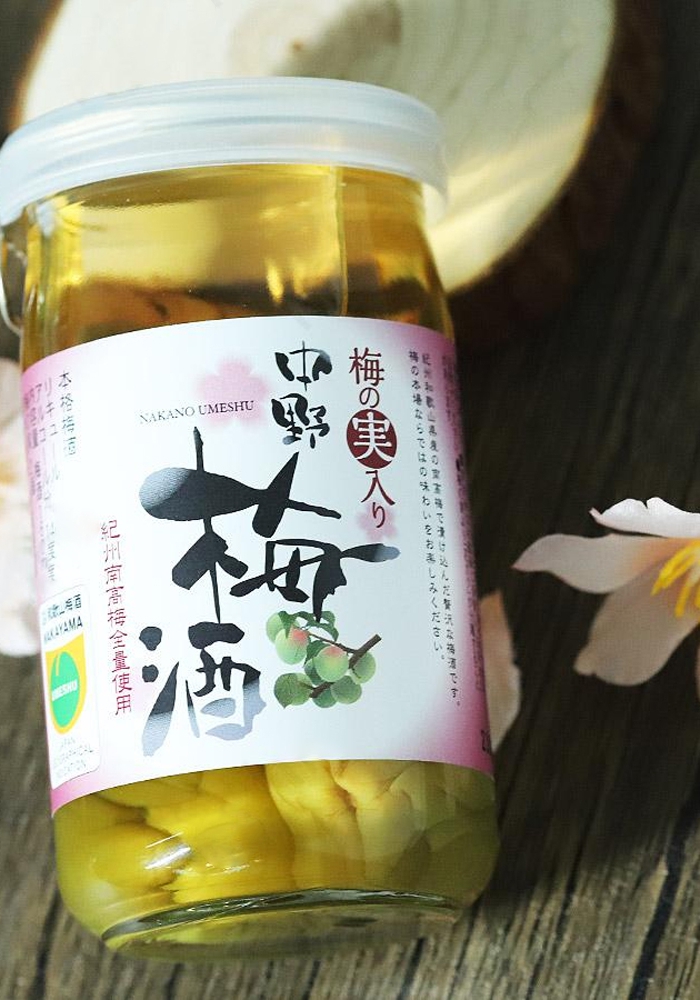 Rượu mơ Nhật Bản Nakano Umeshu 160ml [có quả]