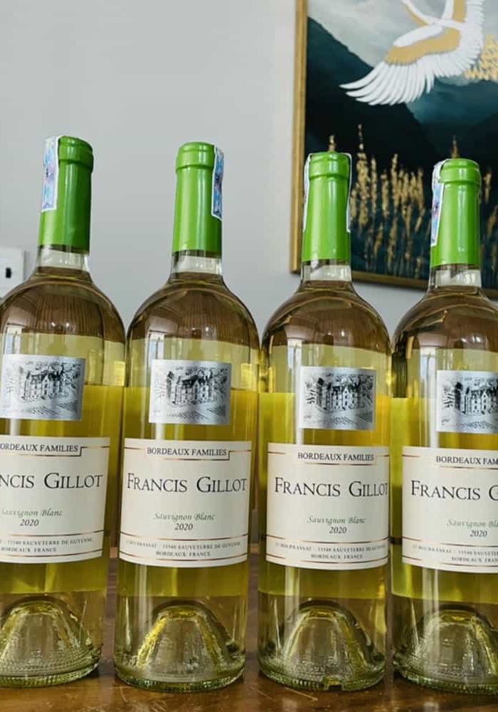 Rượu vang Pháp Francis Gillot Sauvignon Blanc (vang trắng)