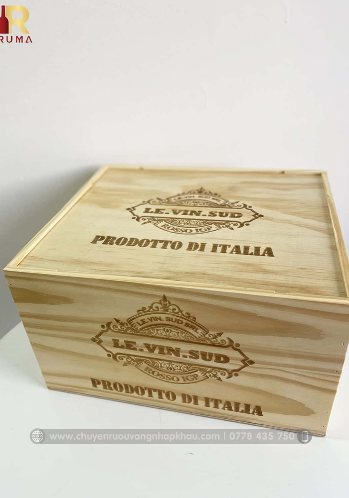 Quà tặng cao cấp 6 chai vang Ý 1933 Rosso
