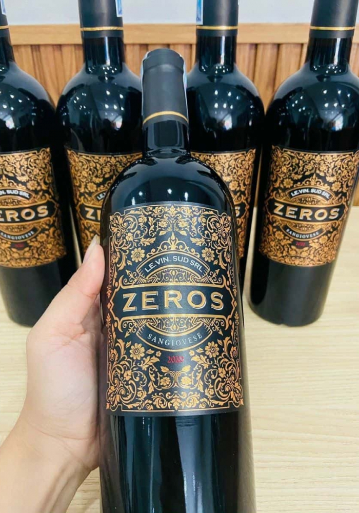 Rượu vang Ý Zeros Sangiovese