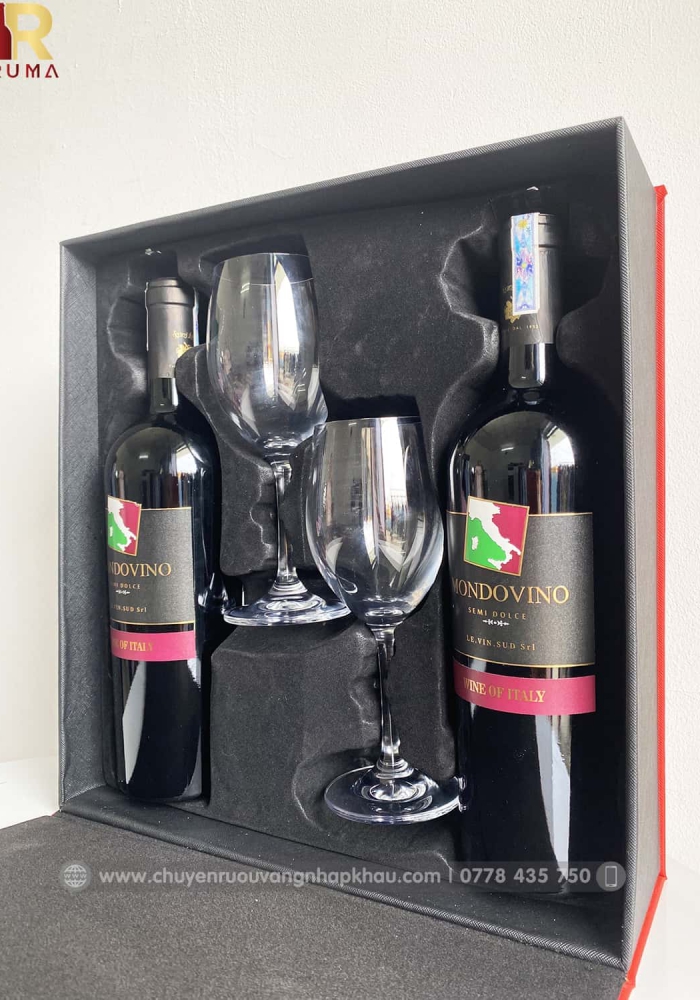 Quà tặng rượu vang tết Mondovino Semi