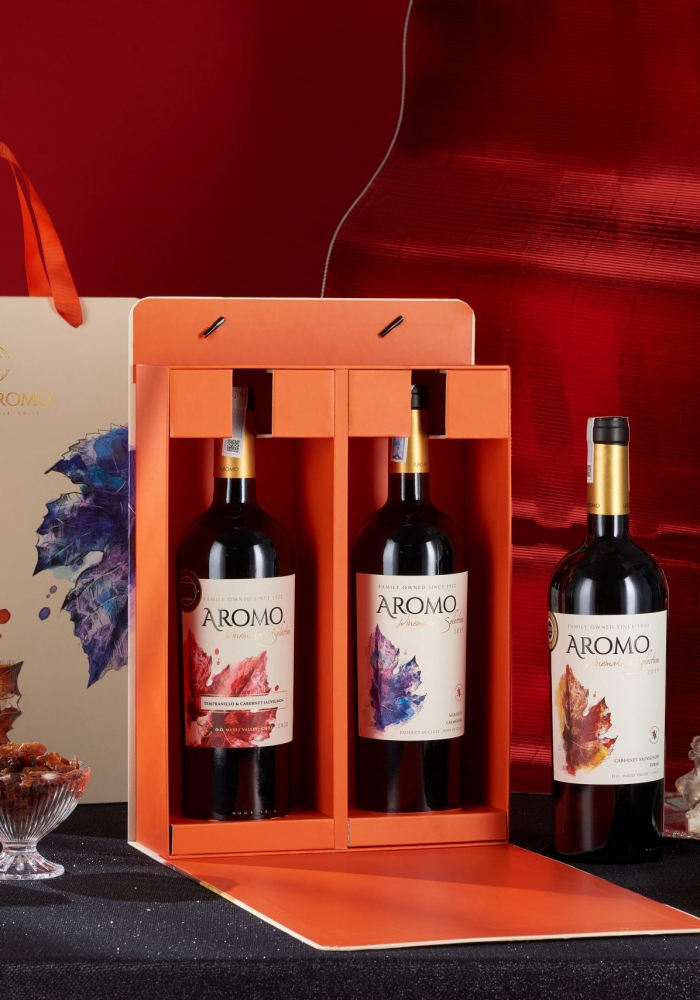Rượu vang Chile Aromo Winemakers Selection Cabernet Sauvignon, Syrah