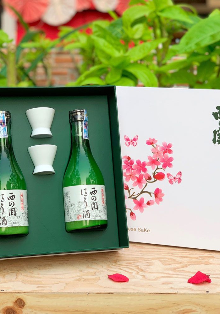 Rượu Sake Nishino Seki Nigori Zake 300ml