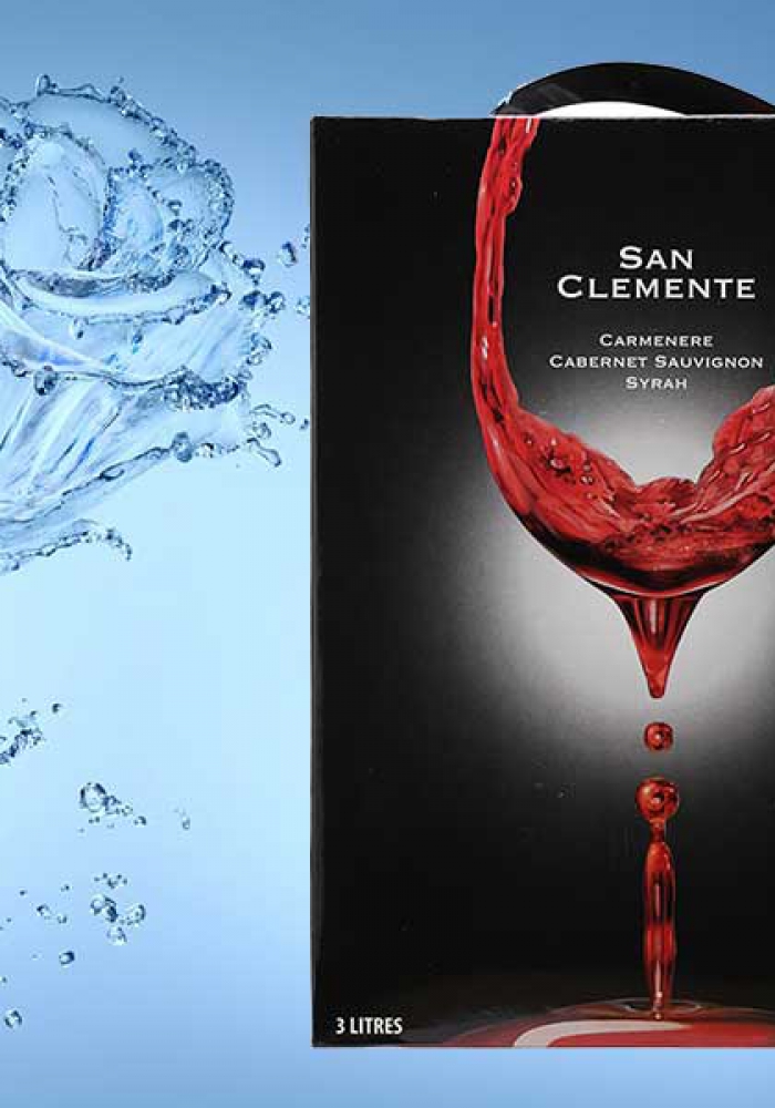 Rượu vang bịch Chile San Clemente 3L